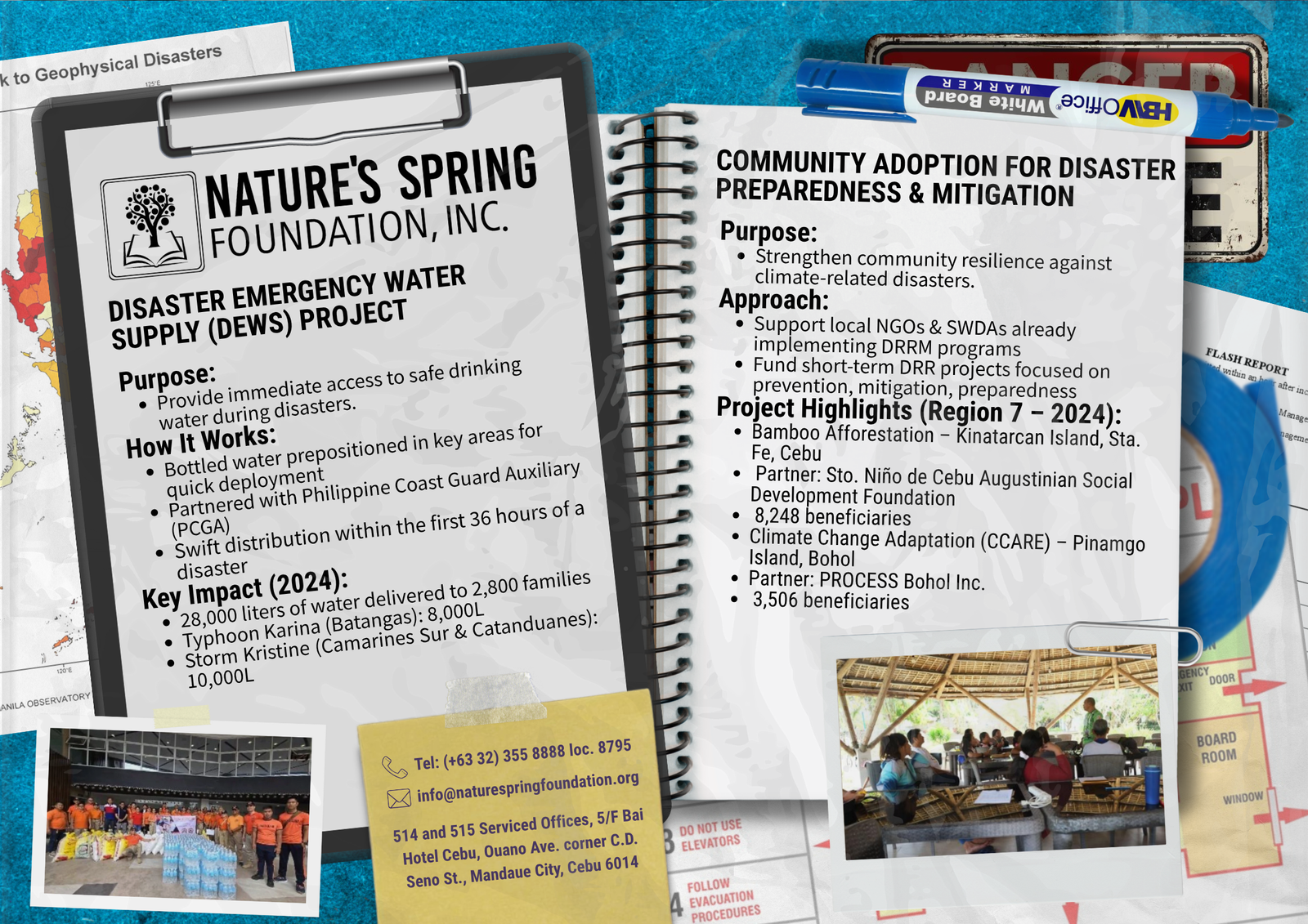 Water, Hope, and Resilience: NSFI’s Disaster Risk Reduction in Action